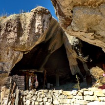 Cave San Sebastian used by the indigenous Tarahumara people (close to Creel)